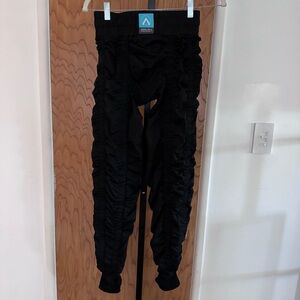 Agogie Black resistance +20 training leggings women size Large